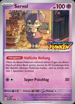 Servol card in German