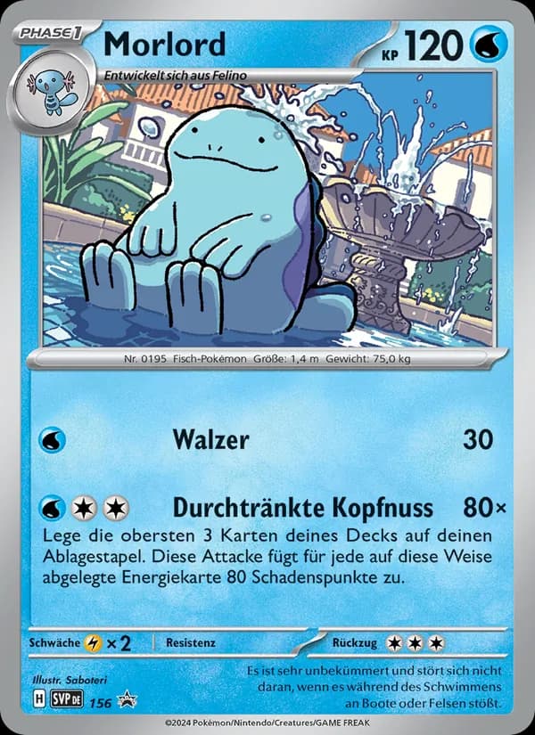 Morlord card in German