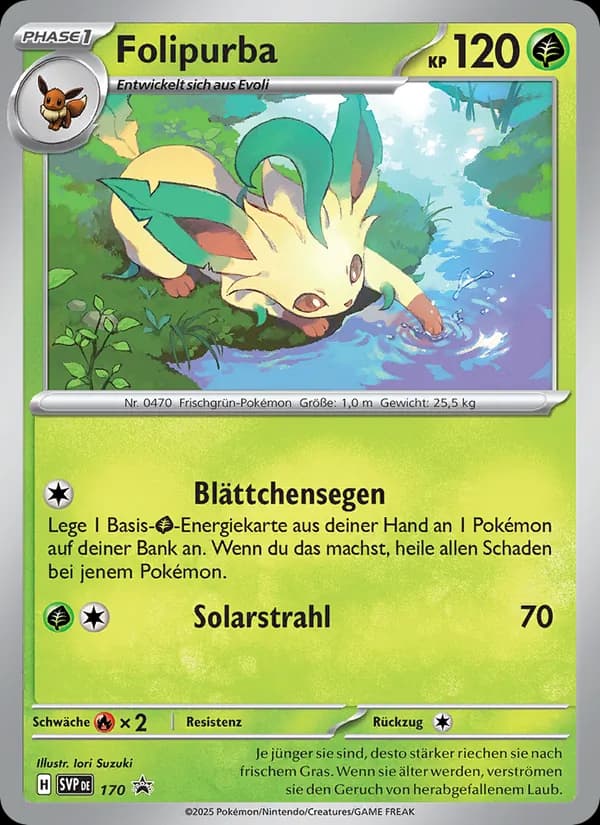 Folipurba card in German