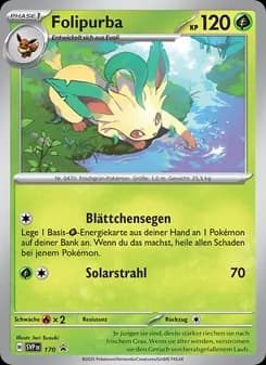 Folipurba card in German