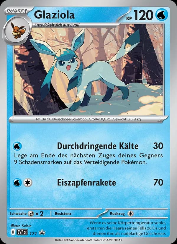 Glaziola card in German