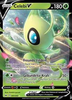 Celebi V card in German