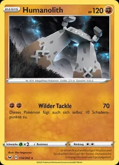 Humanolith card in German