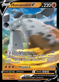 Humanolith V card in German