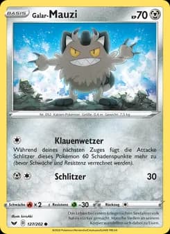 Galar-Mauzi card in German