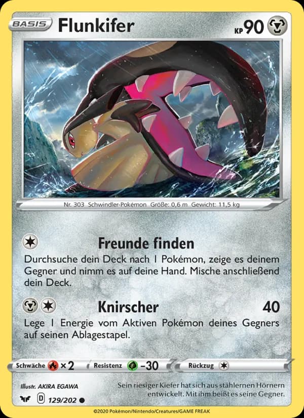 Flunkifer card in German