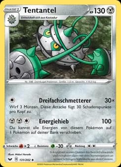 Tentantel card in German