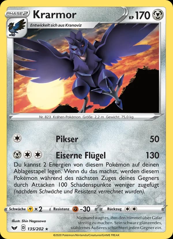 Krarmor card in German