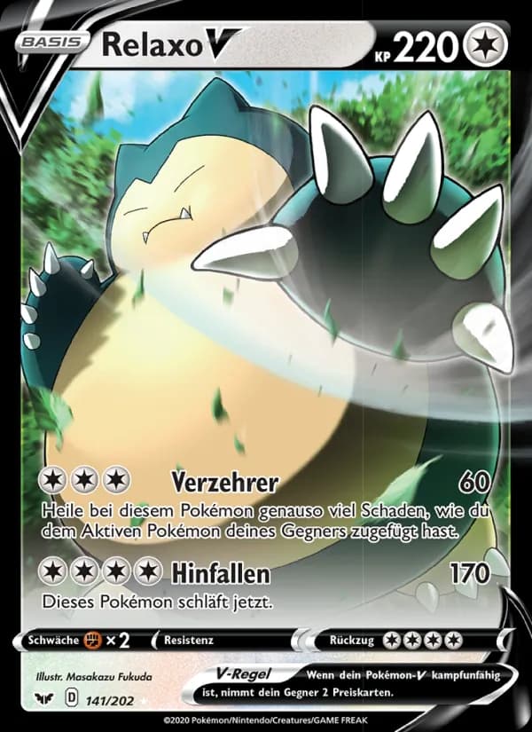 Relaxo V card in German