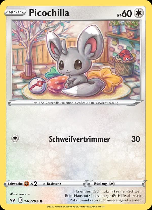 Picochilla card in German