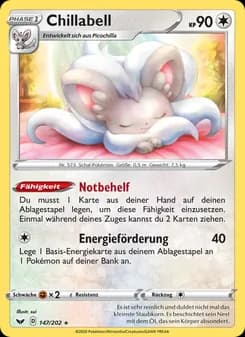 Chillabell card in German