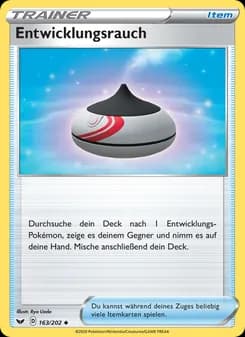 Entwicklungsrauch card in German