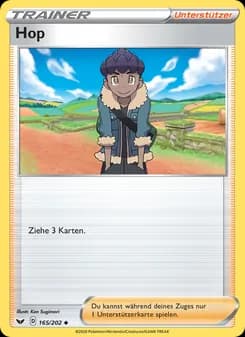 Hop card in German