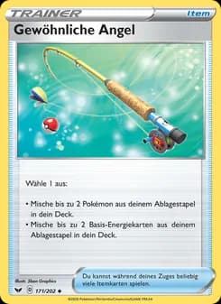Gewöhnliche Angel card in German