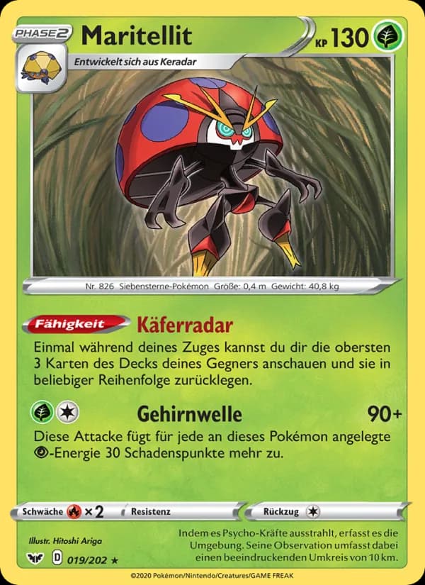 Maritellit card in German