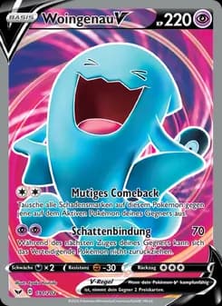 Woingenau V card in German