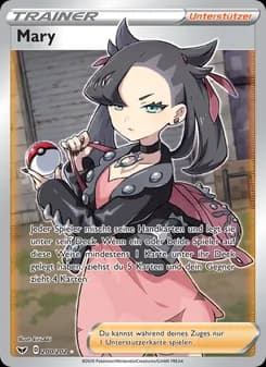 Mary card in German