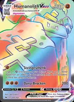 Humanolith VMAX card in German