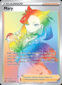 Mary card in German