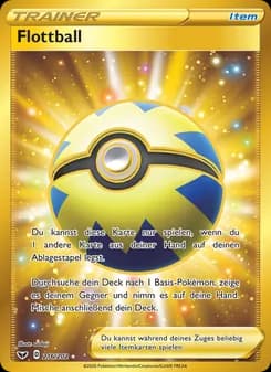 Flottball card in German