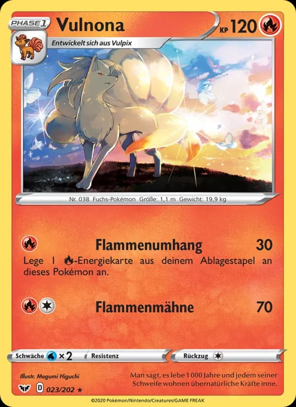 Vulnona card in German
