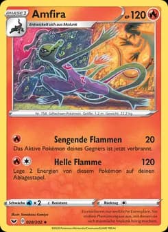 Amfira card in German