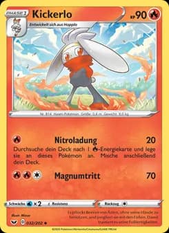 Kickerlo card in German