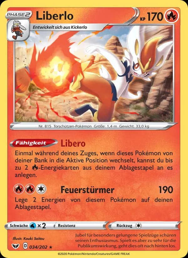 Liberlo card in German