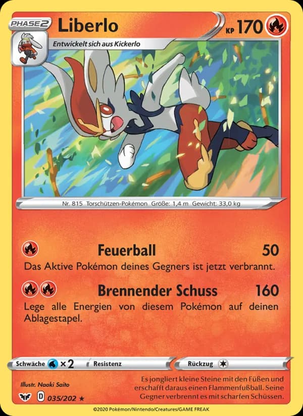 Liberlo card in German