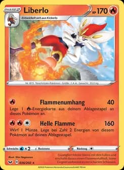 Liberlo card in German