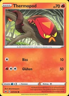 Thermopod card in German