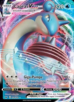 Lapras VMAX card in German