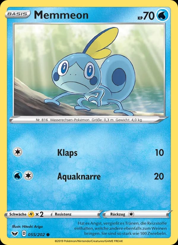Memmeon card in German