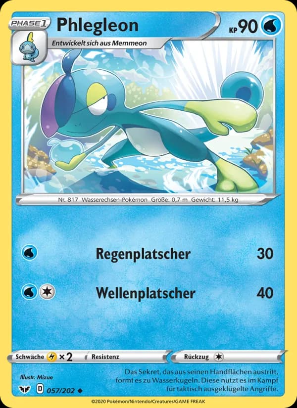 Phlegleon card in German