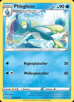 Phlegleon card in German
