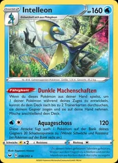 Intelleon card in German