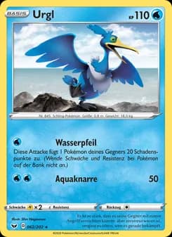 Urgl card in German