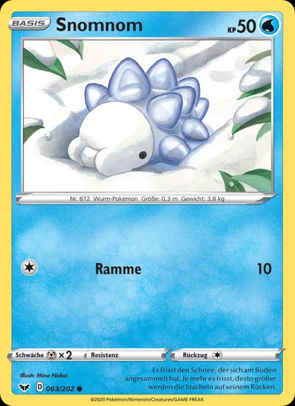 Snomnom card in German