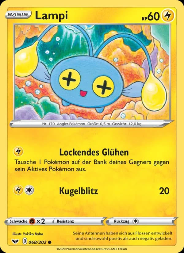Lampi card in German