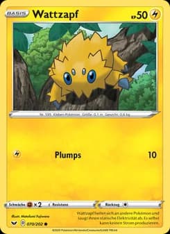 Wattzapf card in German