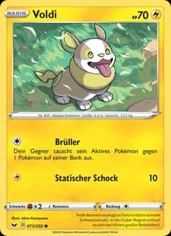 Voldi card in German
