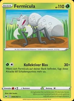 Fermicula card in German