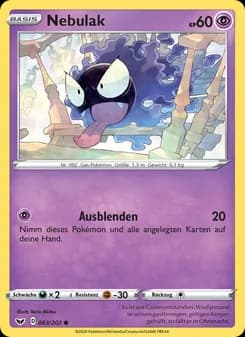 Nebulak card in German