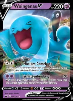 Woingenau V card in German