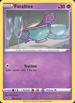 Fatalitee card in German