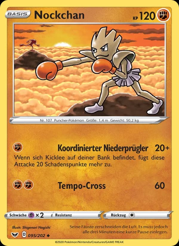 Nockchan card in German