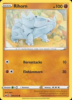 Rihorn card in German