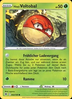 Hisui Voltobal card in German