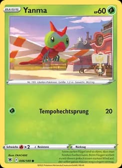 Yanma card in German