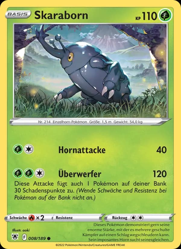 Skaraborn card in German